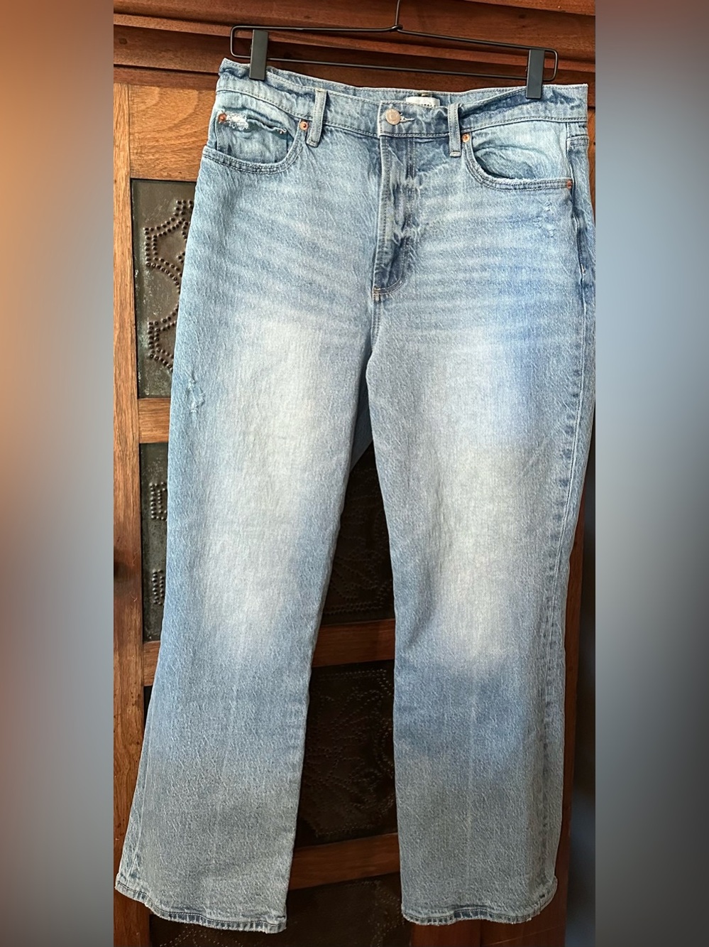 EUC Pistola Light Wash Straight Leg Women's Jeans Size 31.
